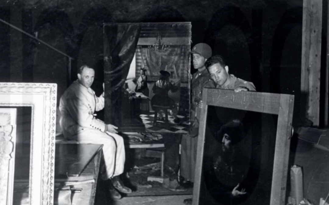 World War II Art stored in Salt mine