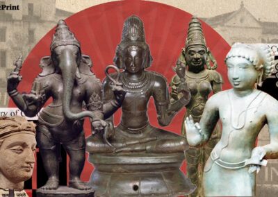 The afterlife of stolen gods.